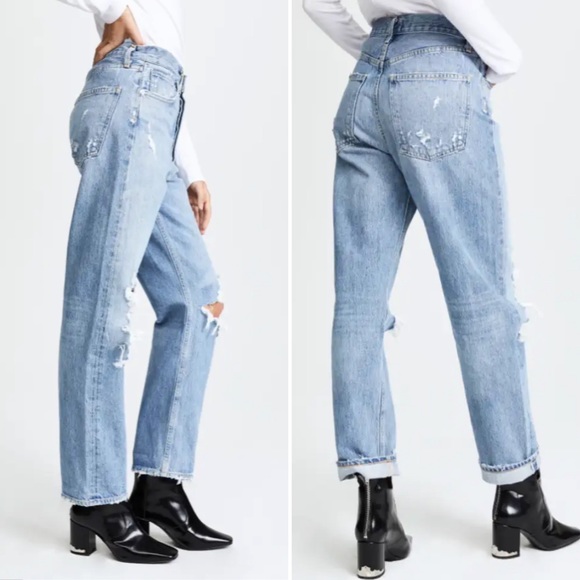 Agolde | 90s Mid Rise Straight Fit Jeans A089C-811Sz. 28 - Picture 2 of 11